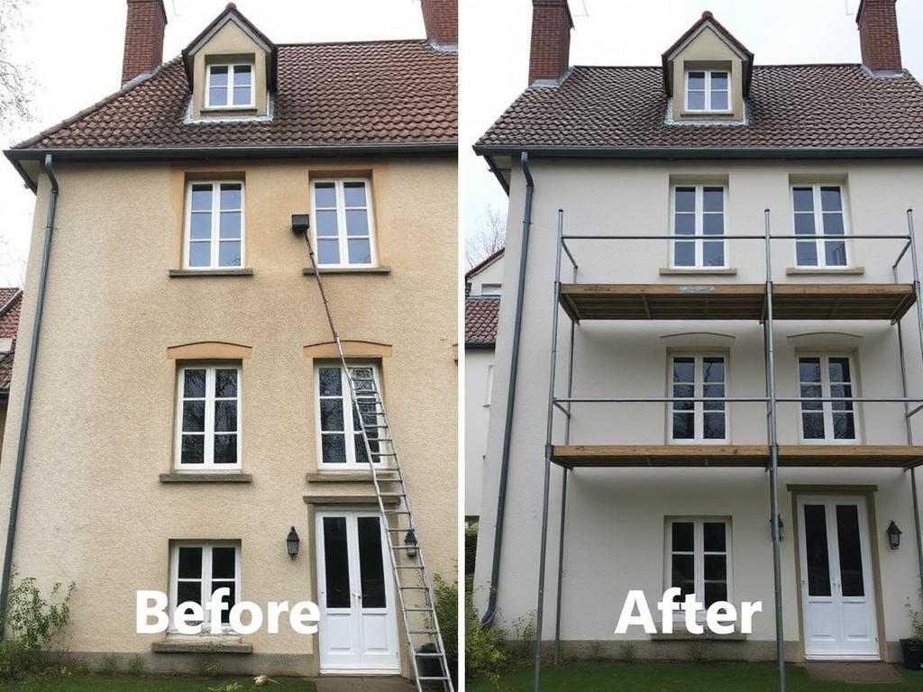 Ravalement façade en pierre