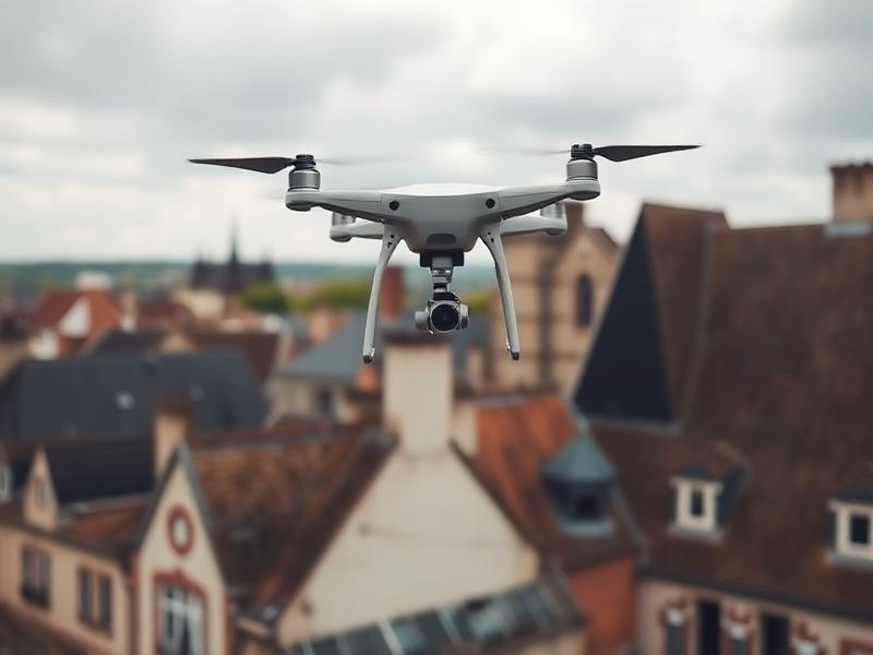 Inspection drone patrimoine