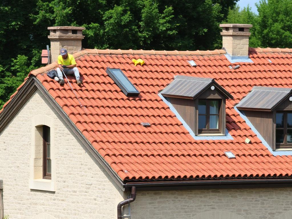 Rénovation toiture maison de ville